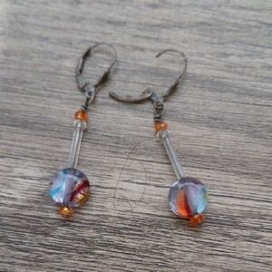Elegant Multicolor Dangle Earrings